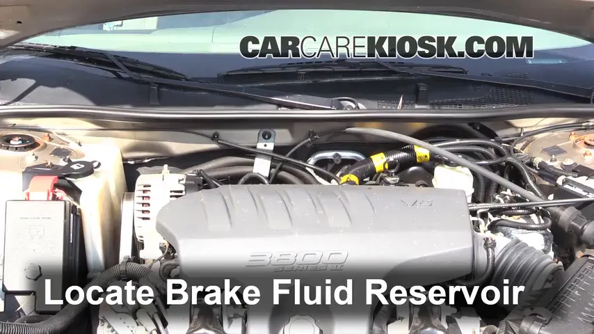 2003 Pontiac Grand Prix GT 3.8L V6 Sedan (4 Door) Brake Fluid